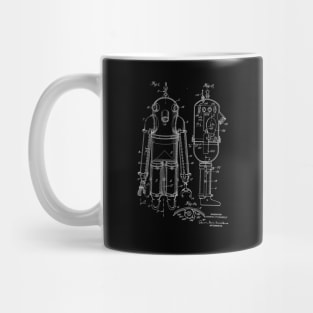 Deep Sea Diving Suit Vintage Patent Drawing Mug